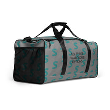 Load image into Gallery viewer, "My Three Wardrobe Options" Duffle bag