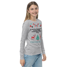 Load image into Gallery viewer, Youth Holiday long sleeve tee