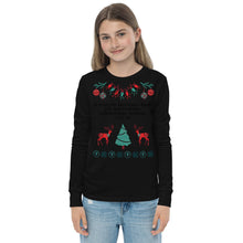 Load image into Gallery viewer, Youth Holiday long sleeve tee