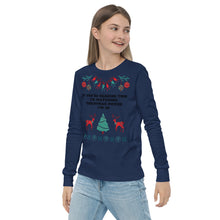 Load image into Gallery viewer, Youth Holiday long sleeve tee