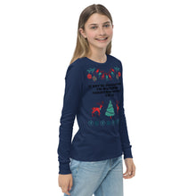 Load image into Gallery viewer, Youth Holiday long sleeve tee