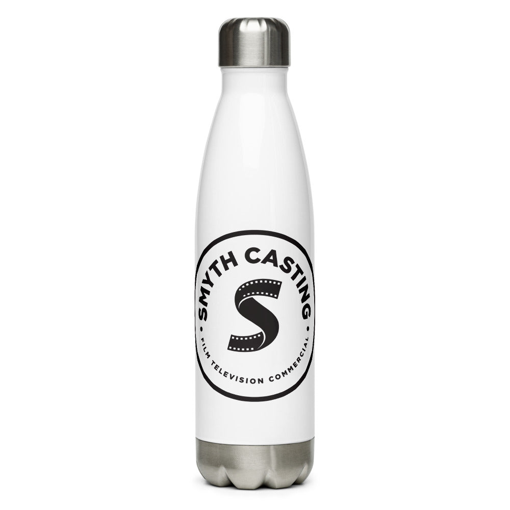 Smyth Logo Stainless Steel Water Bottle - Black