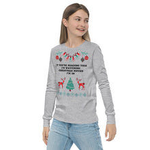 Load image into Gallery viewer, Youth Holiday long sleeve tee
