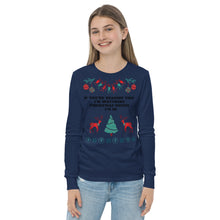 Load image into Gallery viewer, Youth Holiday long sleeve tee
