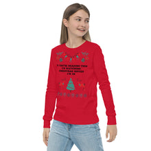 Load image into Gallery viewer, Youth Holiday long sleeve tee
